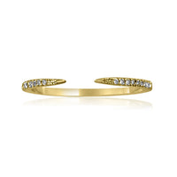 14K Gold & Diamond Open Ring