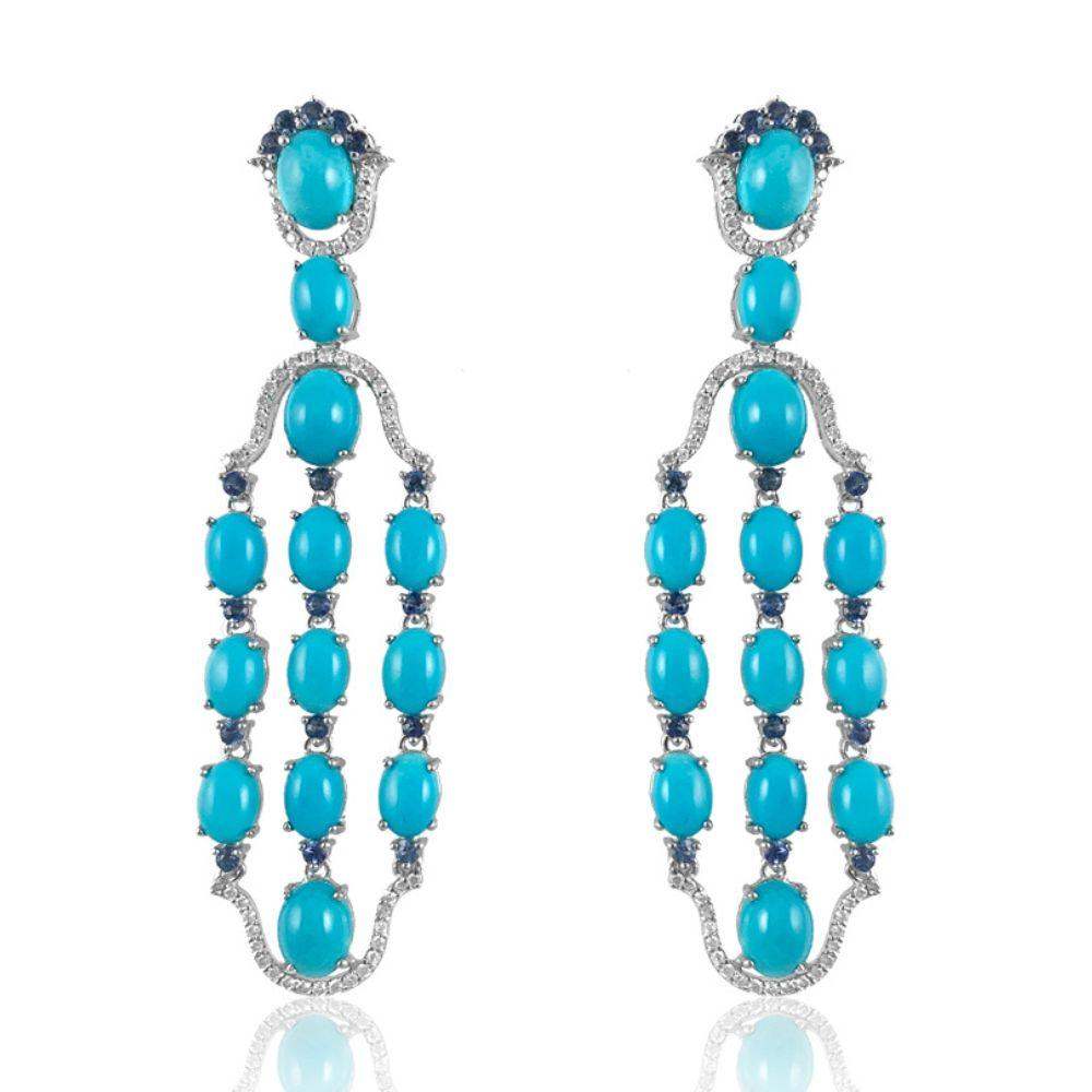 Sleeping Beauty Turquoise, Fine jewelry, near me in San Diego, Earrings 14K Yellow Gold, 18k Gold, custom-made jewelry, jewelry store near me in San Diego, pearls, rubi, sapphire, emerald, gold earrings for women, New York, Misisipi, California, Florida, Georgia, Hermosillo, Monterrey, Carolina del Sur, Connecticut, Texas, Maryland, Alabama, Carolina del Norte, Adriana Fine Jewelry Online Shop, Buy Earrings, Necklaces, Bracelets, Rings, gemstones, permanent jewelry in San Diego