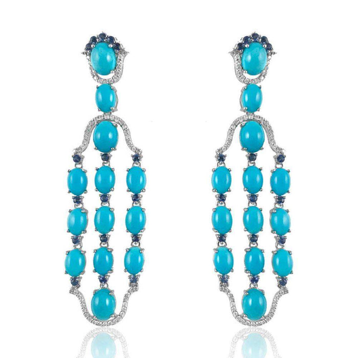 Sleeping Beauty Turquoise, Fine jewelry, near me in San Diego, Earrings 14K Yellow Gold, 18k Gold, custom-made jewelry, jewelry store near me in San Diego, pearls, rubi, sapphire, emerald, gold earrings for women, New York, Misisipi, California, Florida, Georgia, Hermosillo, Monterrey, Carolina del Sur, Connecticut, Texas, Maryland, Alabama, Carolina del Norte, Adriana Fine Jewelry Online Shop, Buy Earrings, Necklaces, Bracelets, Rings, gemstones, permanent jewelry in San Diego