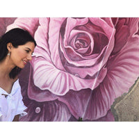 14K Rose Gold Earrings with Diamonds