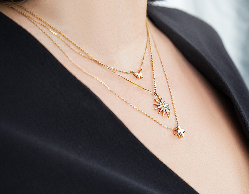 Gold Necklaces from Adriana Fine Jewelry