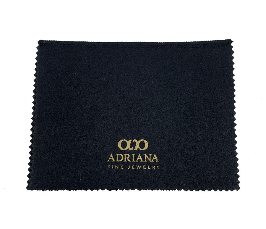 How to clean your jewelry with the Adriana Fine Jewelry cloth?
