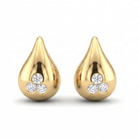 Drop 18K Yellow Gold with Diamonds set