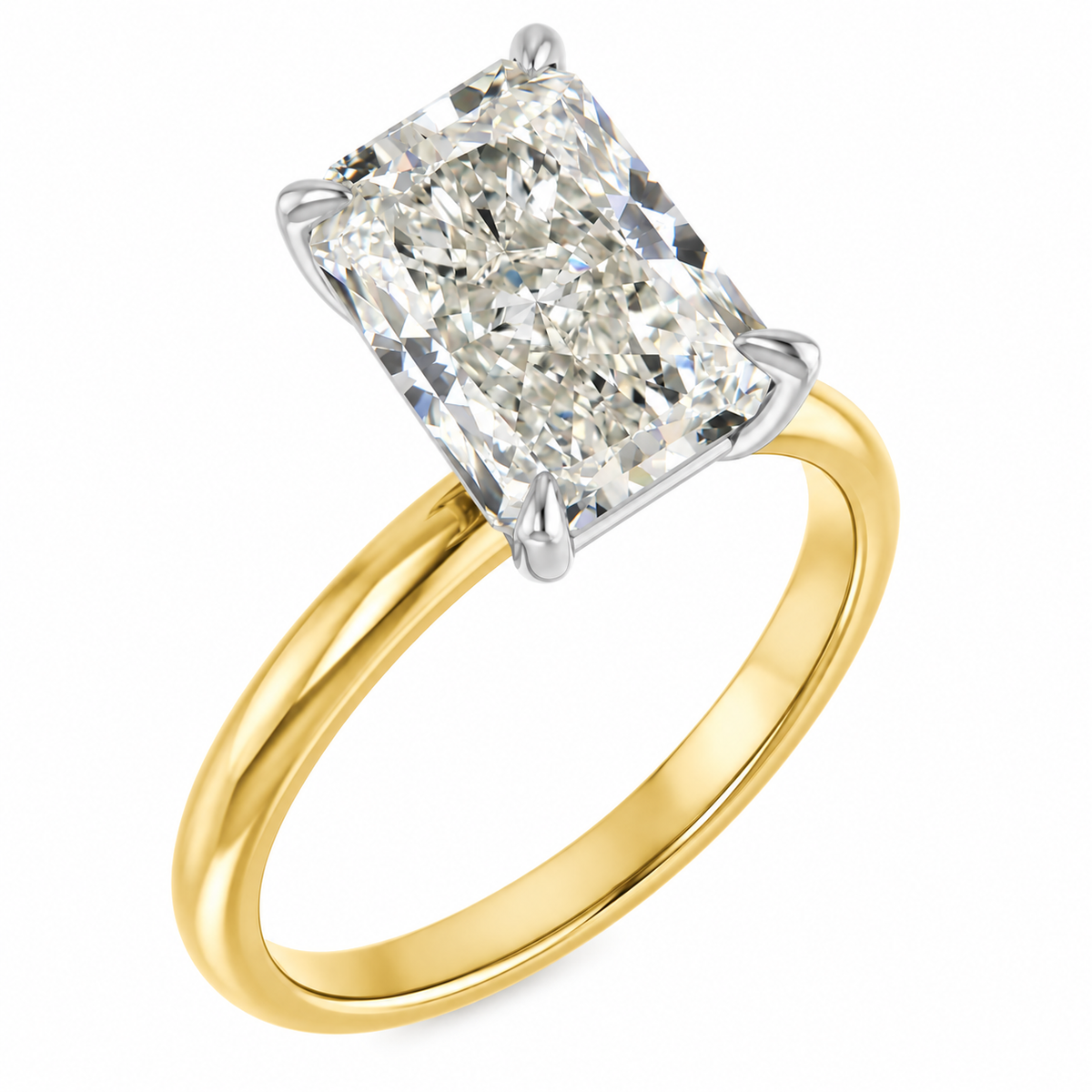 Radiant 1.84ct LG Diamond Engagement Ring