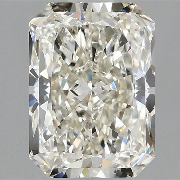 A radiant-cut diamond 