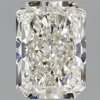 A radiant-cut diamond 
