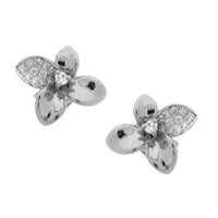 Set Mother of Pearl and Diamonds Necklace & Earrings