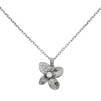 Set Mother of Pearl and Diamonds Necklace & Earrings