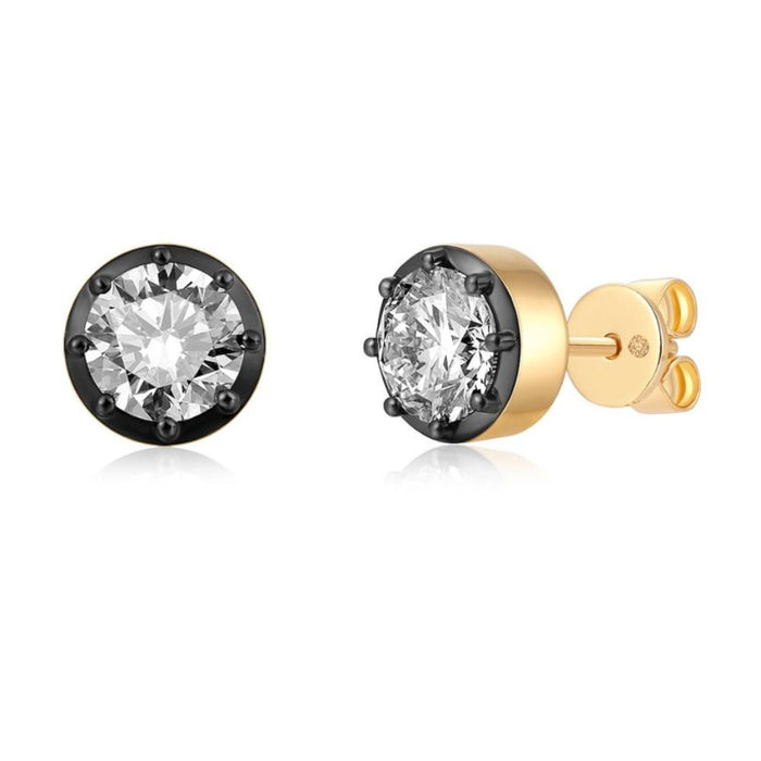 Georgian Style Stud Earrings