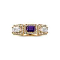 Anillo de piedras de nacimiento para mamá