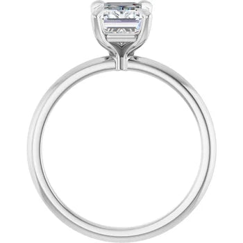 Emerald 1.5ct LG Diamond Engagement Ring