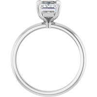 Emerald 1.5ct LG Diamond Engagement Ring