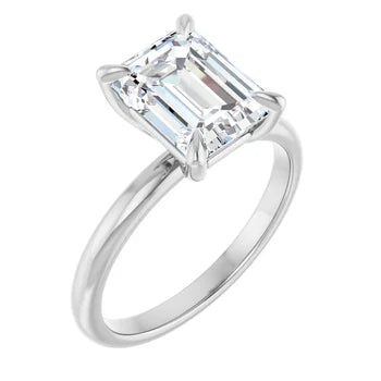 Emerald 1.77ct LG Diamond Engagement Ring