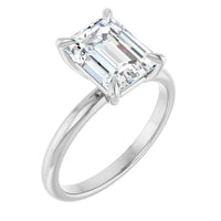 Emerald 1.77ct LG Diamond Engagement Ring