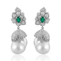 Baroque Pearl, Bridal Earring, Fine jewelry, near me in San Diego, Earrings 14K Yellow Gold, 18k Gold, custom-made jewelry, jewelry store near me in San Diego, pearls, rubi, sapphire, emerald, gold earrings for women, New York, Misisipi, California, Florida, Georgia, Hermosillo, Monterrey, Carolina del Sur, Connecticut, Texas, Maryland, Alabama, Carolina del Norte, Adriana Fine Jewelry Online Shop, Buy Earrings, Necklaces, Bracelets, Rings, gemstones, permanent jewelry in San Diego