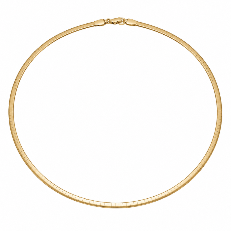 Reversible Two Tone Omega Choker