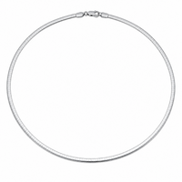 Reversible Two Tone Omega Choker
