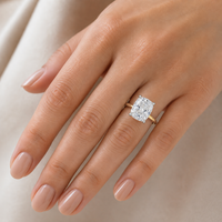 Cushion Brilliant 1.55ct LG Diamond Engagement Ring