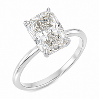 Cushion Brilliant 1.74ct LG Diamond Engagement Ring