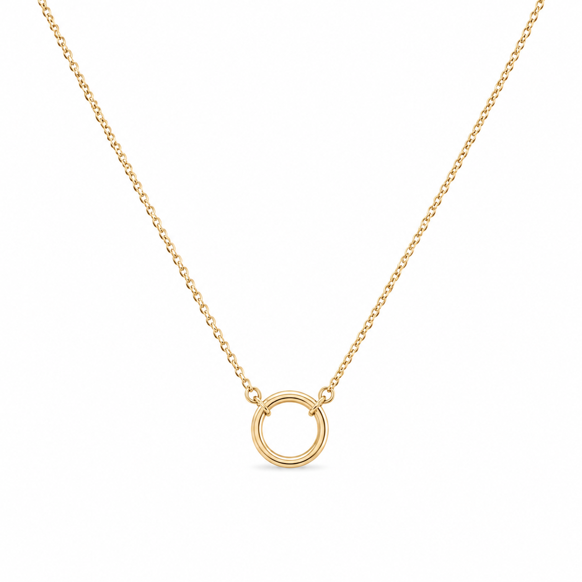 14K Yellow Gold on Chain with Openable Clasp Necklaces