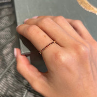 Ruby Birthstone July 14K Yellow Gold Rings