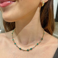 Emerald & Diamond Special Necklace