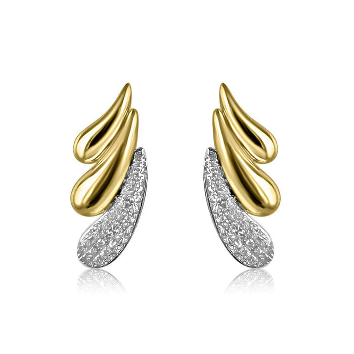 Brazalete con cuentas de oro amarillo con diamante 