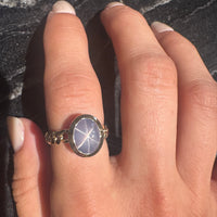 Star Gaze Sapphire Ring