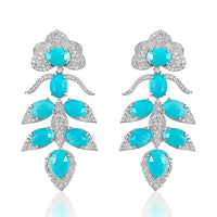 Sleeping Beauty Turquoise Diamond Earrings, Fine jewelry, near me in San Diego, Earrings 14K Yellow Gold, 18k Gold, custom-made jewelry, jewelry store near me in San Diego, pearls, rubi, sapphire, emerald, gold earrings for women, New York, Misisipi, California, Florida, Georgia, Hermosillo, Monterrey, Carolina del Sur, Connecticut, Texas, Maryland, Alabama, Carolina del Norte, Adriana Fine Jewelry Online Shop, Buy Earrings, Necklaces, Bracelets, Rings, gemstones, permanent jewelry in San Diego 