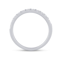 Band in 14K White Gold with Diamonds