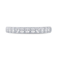 Band in 14K White Gold with Diamonds