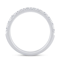 Band in 14K White Gold with Diamonds