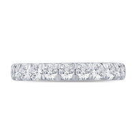 Band in 14K White Gold with Diamonds