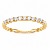 Moonstone Birthstone June 14K Yellow Gold Rings