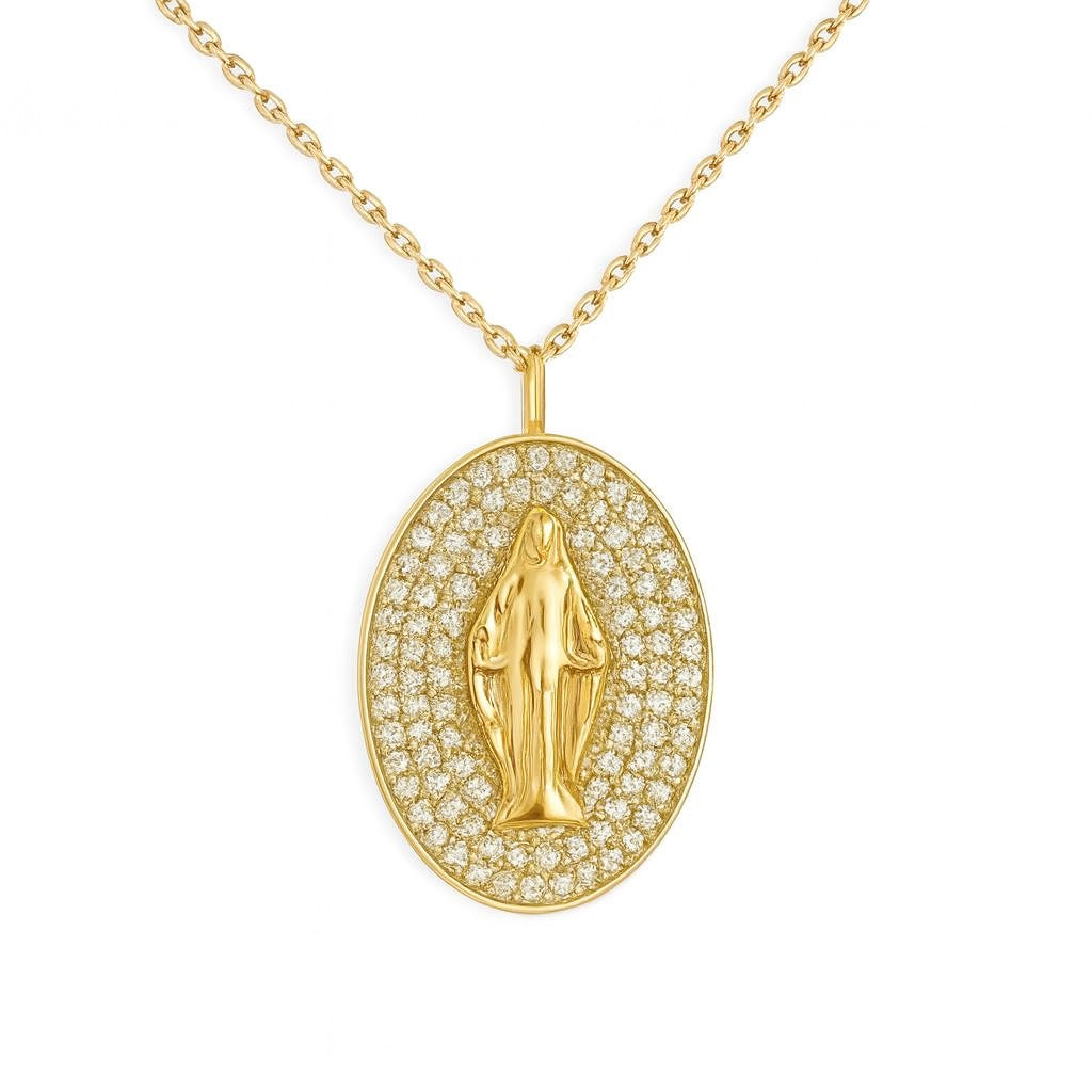 Miraculous on 14K Yellow Gold & Diamonds Necklaces