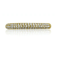 14K Yellow Gold & Diamond Eternity Ring