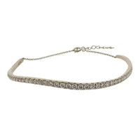 18K White Gold & Diamond Bracelets