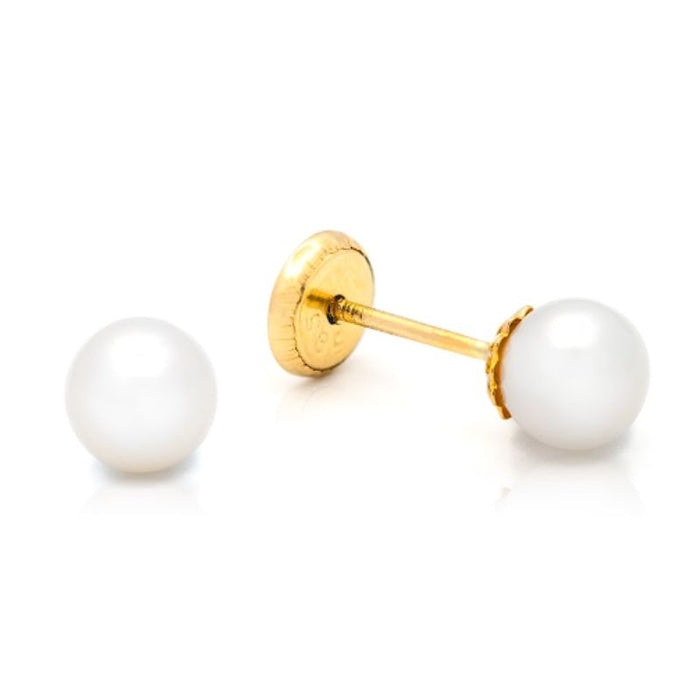Aretes hoop multicolor con oro amarillo 