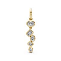 Diamond Constellation on 14K Yellow Gold Charm