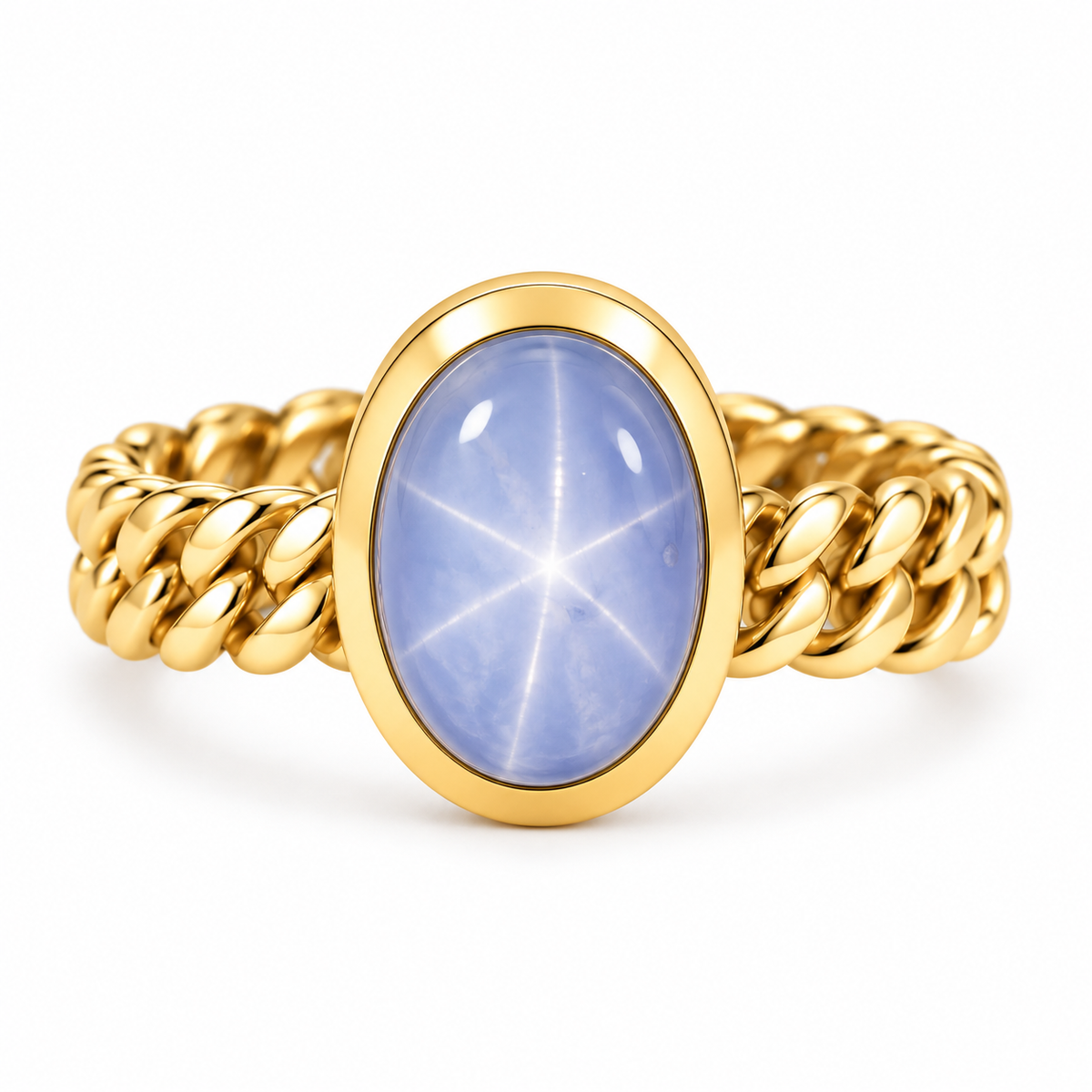 Star Gaze Sapphire Ring