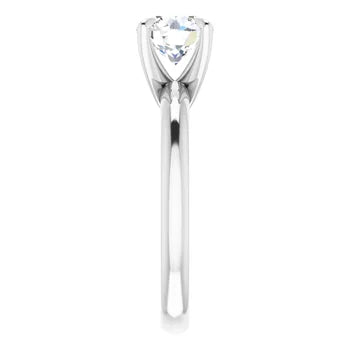 Round 1.17ct LG Diamond Engagement Ring