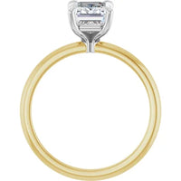 Emerald 1.77ct LG Diamond Engagement Ring