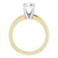 Round 1.17ct LG Diamond Engagement Ring