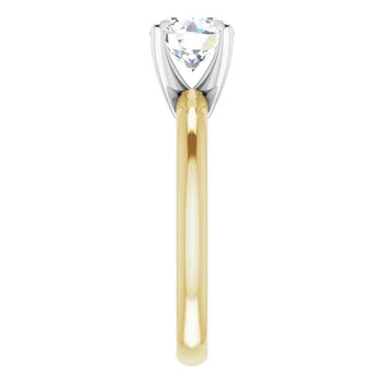Round 1.17ct LG Diamond Engagement Ring