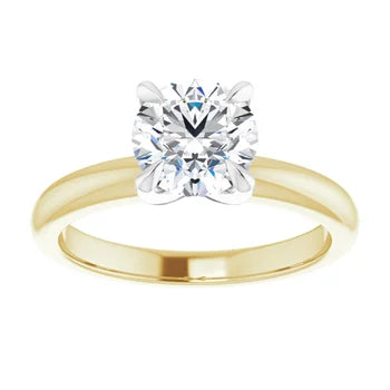 Round 1.17ct LG Diamond Engagement Ring