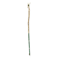 Half & Half Emerald Bracelet with Paperclip chain