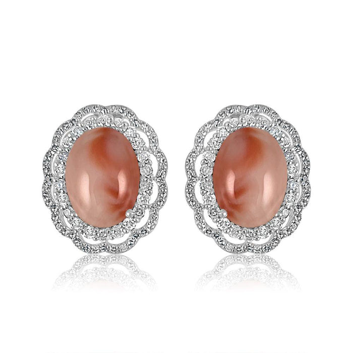 Pink Coral with Diamond Stud Earrings, Fine jewelry, near me in San Diego, Earrings 14K Yellow Gold, 18k Gold, custom-made jewelry, jewelry store near me in San Diego, pearls, rubi, sapphire, emerald, gold earrings for women, New York, Misisipi, California, Florida, Georgia, Hermosillo, Monterrey, Carolina del Sur, Connecticut, Texas, Maryland, Alabama, Carolina del Norte, Adriana Fine Jewelry Online Shop, Buy Earrings, Necklaces, Bracelets, Rings, gemstones, permanent jewelry in San Diego