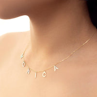 "This is Me Necklace" Personalized Initials - Adriana Fine Jewelry